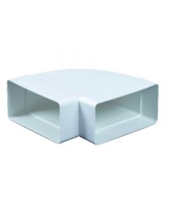Böj låg 55 x 110 - 90° plast