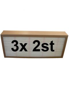 Filterset 3-pack Flexit S4/S6/S7R Eko