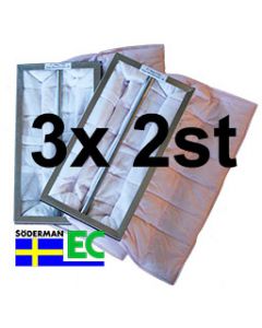 Filterpaket 3-pack Östberg 75 S/90 S EC/100 S EC Eko