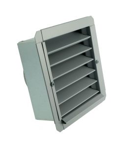 Ytterväggsgaller YG/GL 200x200-125 zinkgrå